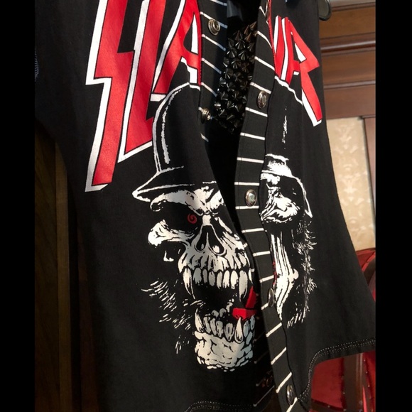 Original Toxic Vision Slayer thrash metal vest - Picture 4 of 10